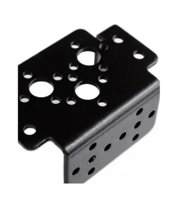 Soporte Servomotor Aleacion Aluminio Para Mg995 - Merkatronix