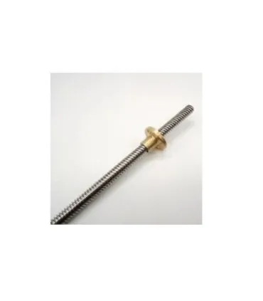 Varilla Roscada Trapezoidal 8mm - 4 Hilos X 350mm - Merkatronix