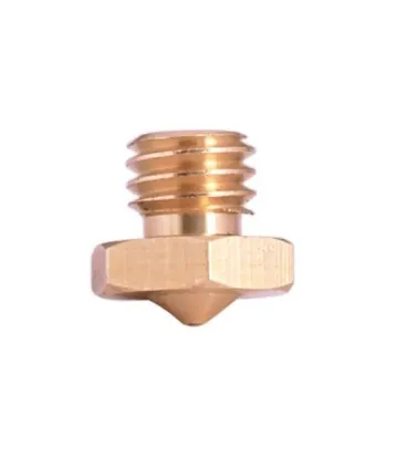Boquilla Latón Para Hotend E3d M5 - 0.4mm - 0.2mm - Merkatronix