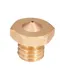 Boquilla Latón Para Hotend E3d M5 - 0.4mm - 0.2mm - Merkatronix
