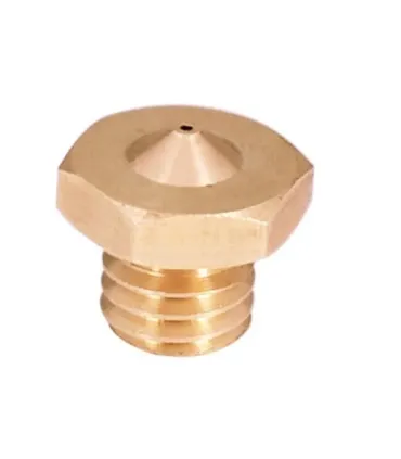 Boquilla Latón Para Hotend E3d M5 - 0.4mm - 0.2mm - Merkatronix