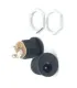 Socket Jack Dc 5.5  X 2.1mm - Conector Jack - Merkatronix