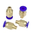 Conector Racor Impresora 3d Tubo Teflon Pc4-m5