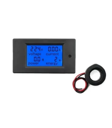 Voltímetro Amperímetro Digital 80-260 Vac - 100a - Merkatronix