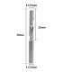 Fresa Corte 1 Flauta 1/8 Para Acrilico - Madera - Merkatronix
