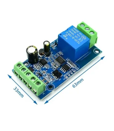 Modulo Modbus-rtu Rs485/ttl 12-24v 2 Canales - Merkatronix