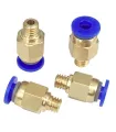 Conector Racor Impresora 3d Tubo Teflon  Pc4-m6