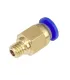 Conector Racor Impresora 3d Tubo Teflon  Pc4-m6 - Merkatronix