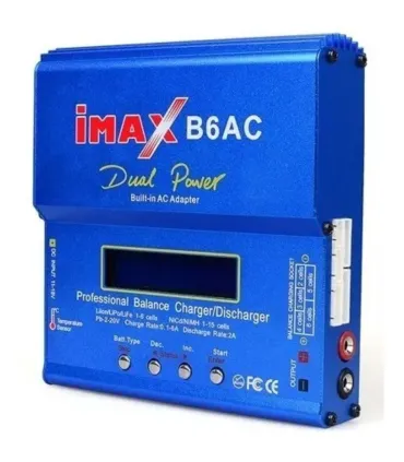 Cargador Y Balanceador Baterias Imax B6ac + Cable - Merkatronix